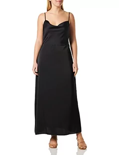 Vila Damska sukienka Viravenna Strap Ankle Dress-Noos, czarny, 36 - Sukienki - miniaturka - grafika 1