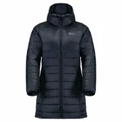 Płaszcze damskie - Damski płaszcz Jack Wolfskin BERGLAND INS COAT W night blue - S - miniaturka - grafika 1