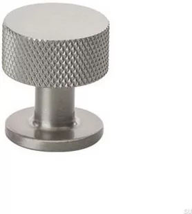 Gałka meblowa Crest 26 Srebrna Metalowa (Inox Look) - Klamki - miniaturka - grafika 1