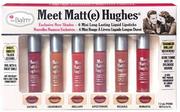 Szminki - The Balm Meet Matt(e) Hughes - 6 Mini Long-Lasting Liquid Lipsticks - Zestaw 6 mini matowych pomadek w płynie - EXCLUSIVE NEW SHADES THELL6MESH - miniaturka - grafika 1