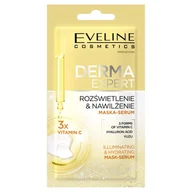 Serum do twarzy - EVELINE Derma Expert maseczka-serum do twarzy 8ml - miniaturka - grafika 1