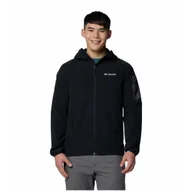 Kurtki męskie - Męska kurtka softshellowa Columbia Tall Heights™ II Hooded Softshell Rozmiar: XL / Kolor: czarny - miniaturka - grafika 1