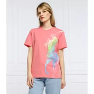Koszulki i topy damskie - POLO RALPH LAUREN T-shirt | Relaxed fit - miniaturka - grafika 1