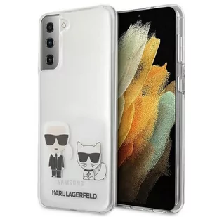 Karl Lagerfeld Etui HC Karl & Choupette Galaxy S21 Plus, przezroczyste 3666339003357 - Etui i futerały do telefonów - miniaturka - grafika 3