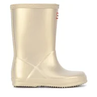 Buty dla chłopców - Kalosze Hunter KFT5089NEB-PGL Złoty - miniaturka - grafika 1