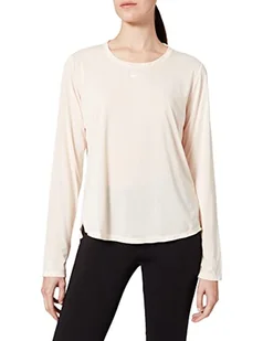 Nike Damska tunika W Nk One Df Ls Std Top do karmienia piersią, Guava Ice/White, S DD0641 - Koszulki i topy damskie - miniaturka - grafika 1