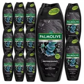 Żele pod prysznic dla mężczyzn - Palmolive Men żel pod prysznic męski 3w1 12x500ml - miniaturka - grafika 1