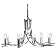 Lampy sufitowe - Lśniąca, ośmiopunktowa lampa wisząca Ascona - miniaturka - grafika 1