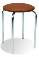 Taborety i hokery - Halmar Taboret CHICO Brąz ciemny V-NS-CHICO-V49-TAB - miniaturka - grafika 1
