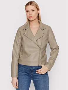 JJXX Kurtka z imitacji skóry Gail 12206262 Szary Regular Fit - Kurtki damskie - miniaturka - grafika 1