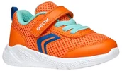 Buty dla chłopców - Geox B SPRINTYE Boy C, buty dziecięce, pomarańczowe/Royal, 23 EU, Pomarańczowy, 23 EU - miniaturka - grafika 1