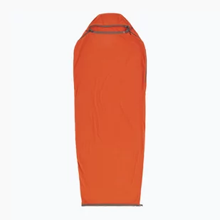 Wkładka do śpiwora Sea to Summit Reactor Fleece Sleeping Bag Liner Mummy CT picante/beluga - Śpiwory - miniaturka - grafika 1