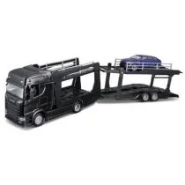 Str.Fire Multicar Carrier Scania 770S 1:43 BBURAGO - Samochody i pojazdy dla dzieci - miniaturka - grafika 1