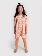 Sukienki i spódniczki dla dziewczynek - Reima Sukienka codzienna Itikaton 535062 Różowy Regular Fit - miniaturka - grafika 1
