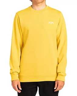 Bluzy męskie - Billabong bluza męska żółta L - grafika 1