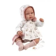 Lalki dla dziewczynek - Lalka bobas płacząca Tala 44cm Llorens - miniaturka - grafika 1