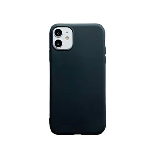 WDTURNS [Pełna ochrona ciała 360°] [Antypoślizgowe] etui na telefon komórkowy iPhone 12 6,1", [military Drop Protection], cienkie, błyszczące, miękkie etui z TPU, odporne na wstrząsy, czarne - Etui i futerały do telefonów - miniaturka - grafika 1