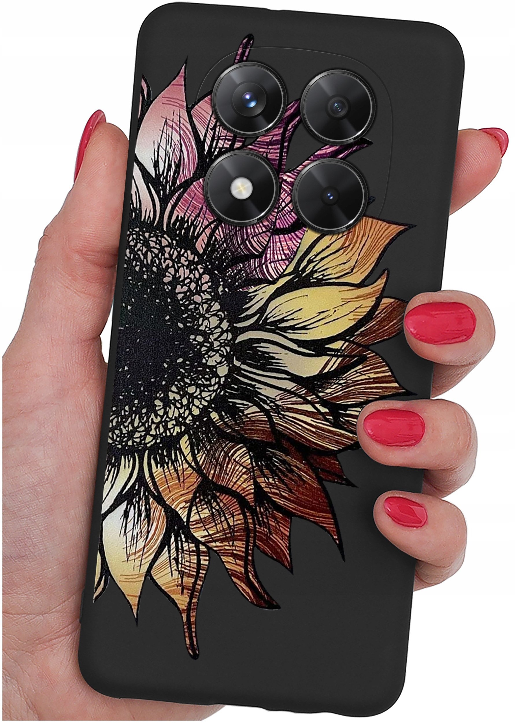 ETUI do Xiaomi Redmi Note 14 Pro 5G WZORY SILIKONOWE MATT CASE