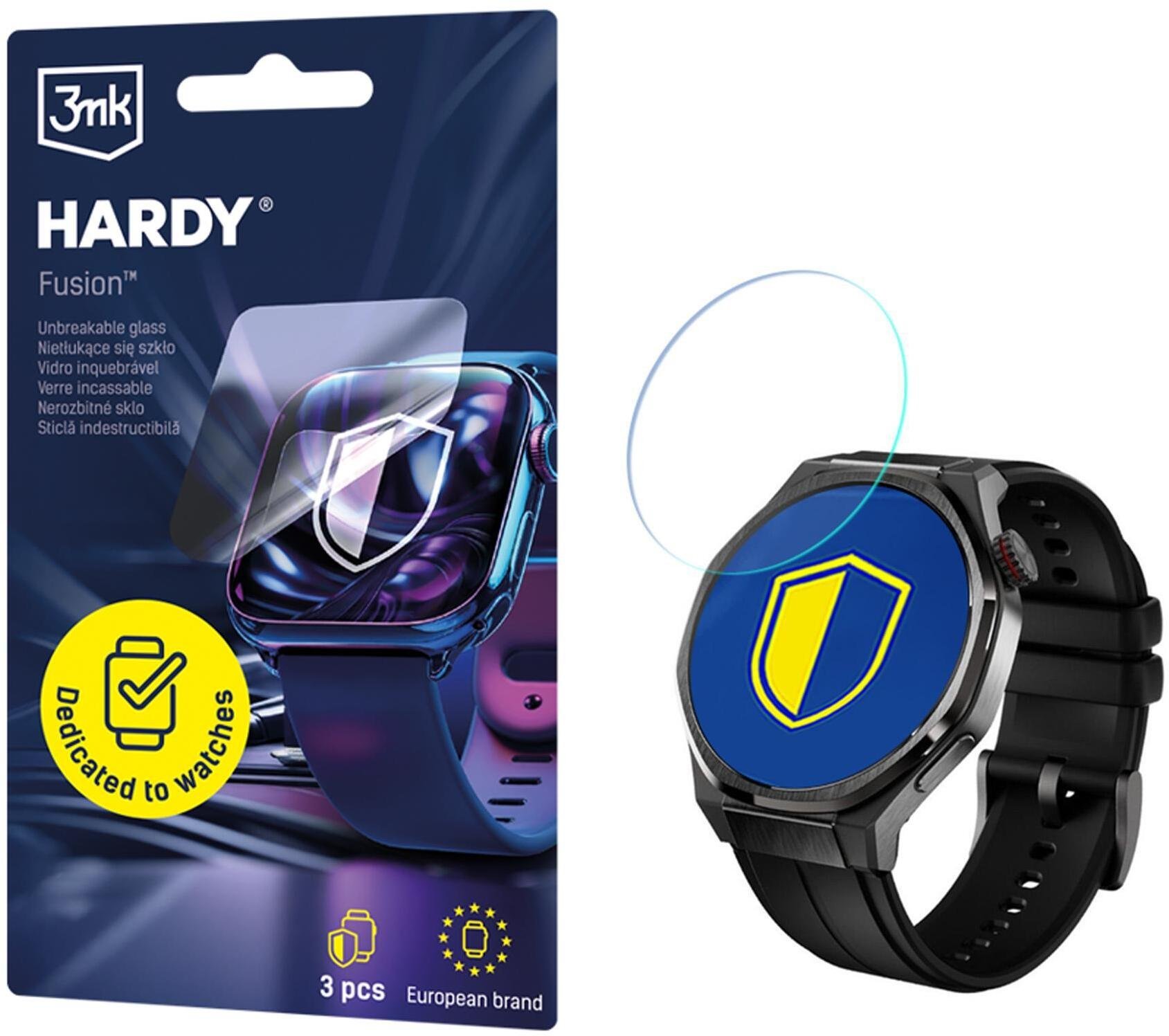 3MK Honor Watch 5 Ultra - 3mk Hardy Fusion Watch Protection