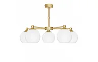 Lampy sufitowe - Minimalistyczny żyrandol z 5 kulami KL-S5 - miniaturka - grafika 1
