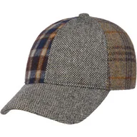 Czapki i chusty sportowe męskie - Czapka Ganter Patchwork by Lipodo, szaro-niebieski, M (56-57 cm) - miniaturka - grafika 1