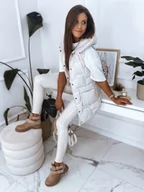 Kamizelki damskie - Kamizelka damska WENDY biała Dstreet TY2829-M - miniaturka - grafika 1