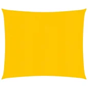 Parasole ogrodowe - vidaXL Żagiel przeciwsłoneczny, 160 g/m, żółty, 2,5x2,5 m, HDPE vidaXL - miniaturka - grafika 1