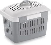 Transportery dla kotów - Zolux ZOLUX Transporter MIDI GULLIVER kol. szary - miniaturka - grafika 1