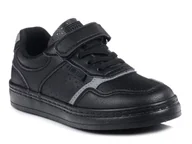 Buty dla chłopców - Buty dziecięce BIG STAR chłopięce sportowe na rzepy czarne LL374081-32 - miniaturka - grafika 1