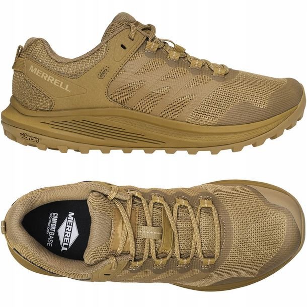 Buty Trekkingowe Męskie Taktyczne Merrell NOVA 3 TACTICAL LOW Coyote 47