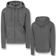 Bluzy męskie - Męska Bluza rozpinana z kapturem Pitbull Sportowa Washed Lancaster II - miniaturka - grafika 1