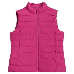 Kamizelka damska 4F Vest Jacket F218 Rozmiar: S / Kolor: różowy - Kurtki i kamizelki sportowe damskie - miniaturka - grafika 1