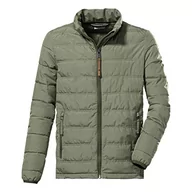 Kurtki męskie - G.I.G.A. DX Męska kurtka funkcyjna o wyglądzie puchu / pikowana kurtka GS 8 MN QLTD JCKT, jasnooliwkowa, XXL, 38212-000 - miniaturka - grafika 1