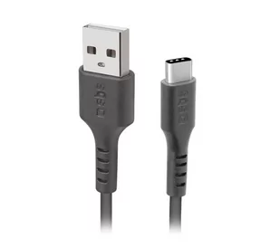 SBS USB do USB-C 2.0 1m (czarny) - Kable USB - miniaturka - grafika 1