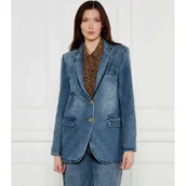 Marynarki i żakiety damskie - Michael Kors Jeansowa marynarka MENSEY | Relaxed fit - miniaturka - grafika 1