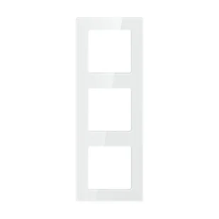 Avatto Ramka do włączników Światła  N-TS10-Frame-W3 Potrójna (biała) - Systemy inteligentnych domów - miniaturka - grafika 1