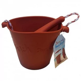 Scrunch Bucket Wiaderko Silikonowe - Zabawki do piasku - miniaturka - grafika 1