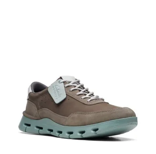 Clarks Nature X One [light grey combi nubuck] - rozmiar 43 - Półbuty męskie - miniaturka - grafika 1