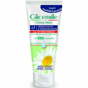 GLICEMILLE Glicemille Crema Mani 2w1 - Krem nawilżająco-odkażający do rąk tubka (100 ml) 8145-84744537478 - Kremy do twarzy - miniaturka - grafika 1