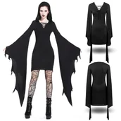 Stroje karnawałowe - Przebranie Sukienka Nietoperz Wampirzyca - miniaturka - grafika 1