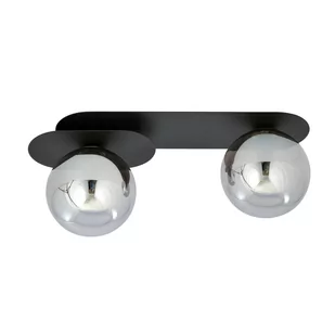 Emibig Plaza lampa sufitowa 2-punktowa czarna/grafitowa 1119/2 - Lampy sufitowe - miniaturka - grafika 2