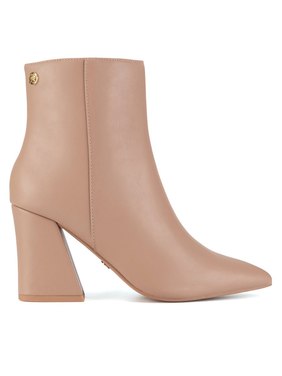 Nine West Botki Damskie Beżowy CEO-AIDA-01