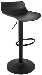 King Home Krzesło barowe SNAP BAR regulowane czarne KH.43032 - Taborety i hokery - miniaturka - grafika 1