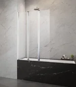 Parawany nawannowe - Radaway Parawan nawannowy Eos PNW3 100x152 szkło przejrzyste 1205301-101 - miniaturka - grafika 1