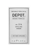 Kosmetyki do stylizacji włosów - Depot NO. 316 Krem Stylizujący 10ml - miniaturka - grafika 1