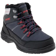 Buty dla chłopców - Dziecięce buty zimowe Hi-Tec Lusari Mid Wp Jr Rozmiar butów (UE): 31 / Kolor: czarny/szary - miniaturka - grafika 1