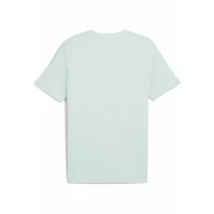 Koszulki sportowe damskie - Koszulka Essentials Elevated Structured PUMA Peaceful Blue - miniaturka - grafika 1