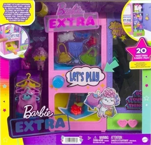 Barbie Extra Kreator stylu Zestaw Hfg75 - zabawka - Domki dla lalek - miniaturka - grafika 1