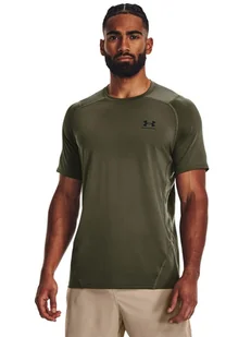Under Armour Koszulka sportowa w kolorze khaki - Koszulki sportowe męskie - miniaturka - grafika 1