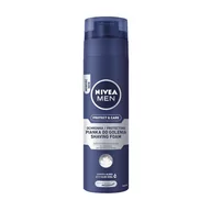 Balsamy po goleniu - Nivea Men Protect & Care Pianka do golenia 200 ml - miniaturka - grafika 1